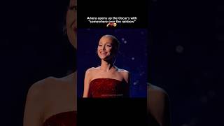 Download lagu Ariana’s 2025 Oscar’s performance “somewhere over the rainbow” 🥵♥️ #arianagrande #oscars mp3