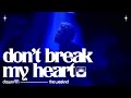The Weeknd - Don't Break My Heart (Lyric Video)