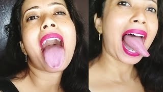 Tongue 👅 challenge/open mouth with tongue chall