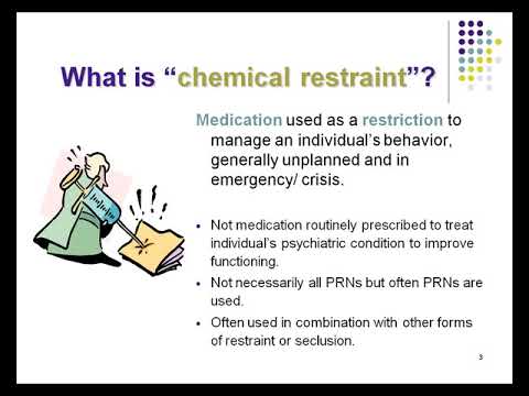 Leslie Morrison  Behavioral Restraint and Seclusion May 2013