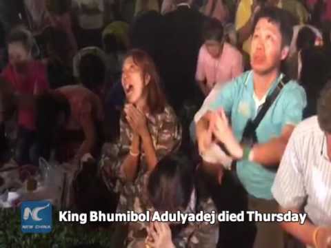 Thailand in tears...People mourn over death of King Bhumibol Adulyadej