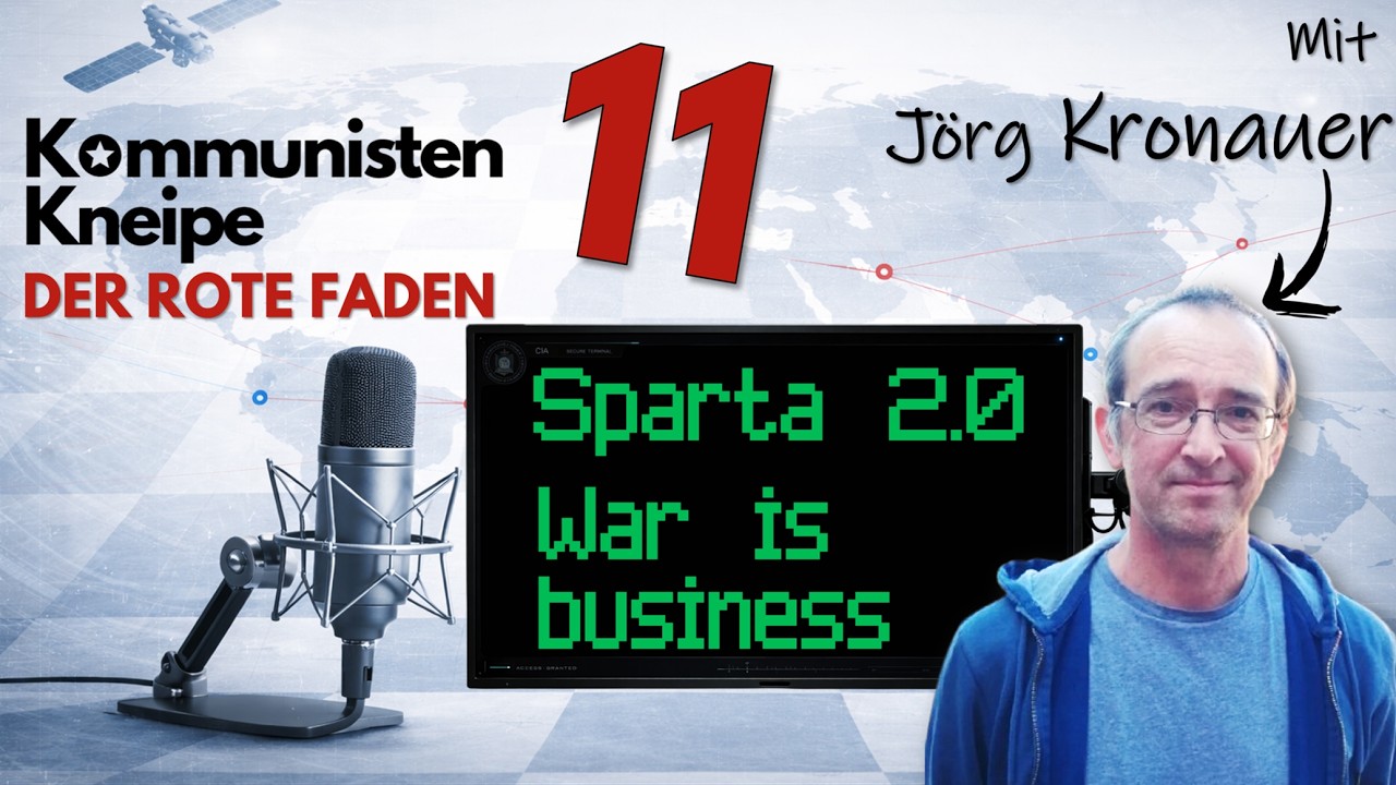 Der Rote Faden mit Jörg Kronauer: Sparta 2.0 – War is Business Video-Thumbnail von YouTube