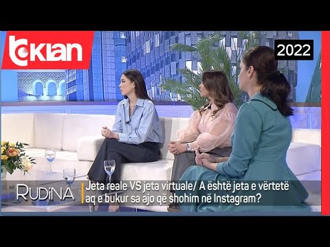 Rudina - Jeta reale vs virtuale/ Enxhi Nasufi tregon perse postoi foton duke qare ne Instagram