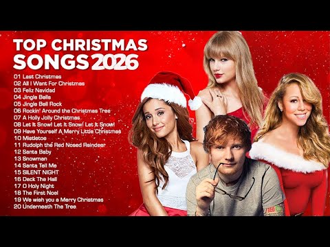 Mariah Carey, Ariana Grande, José Feliciano, Justin Bieber Style 🎅🏻 Best Christmas Songs 2026