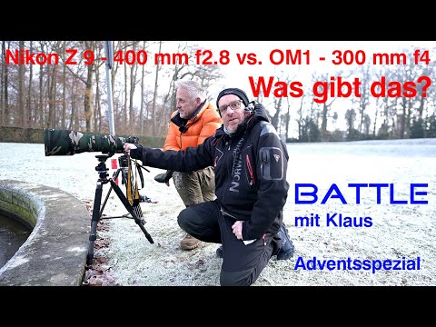 2.908 / 5.000Advent Special | BATTLE | Nikon Z9 - 400 mm 2.8 (x1.4 TK) vs. OM1 - 300 mm f4