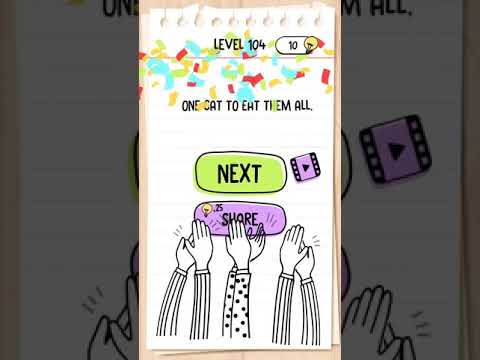 Brain Test Level 101 102 103 104 105 106 107 108 109 110 Walkthrough Game Solution