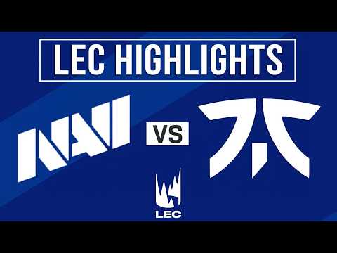NAVI vs FNC Highlights ALL GAMES | LEC 2026 Playoffs | Natus Vincere vs Fnatic