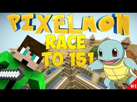Minecraft Pixelmon 3.1: Race to 151 - Ep. 1 "Gotta Catch 'Em All"