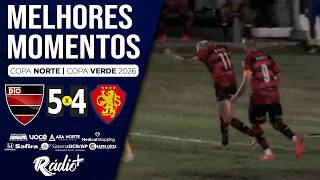 TREM 5 X 4 GÁS | Melhores Momentos | Copa Verde 2026