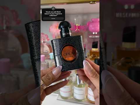 YSL BLACK OPIUM ☕️ #perfume #fragrancelover  #fragrancecollection