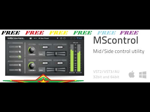 MScontrol is a Professional Mid Side  Panoramic