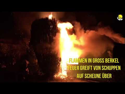 Feuer in Groß Berkel