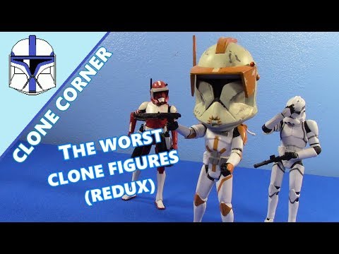 Clone Corner #16: Top 5 WORST Clone Trooper Figures REDUX