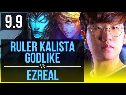 Ruler KALISTA & Lux vs EZREAL & Camille (ADC) (DEFEAT) | Godlike | Korea Challenger | v9.9