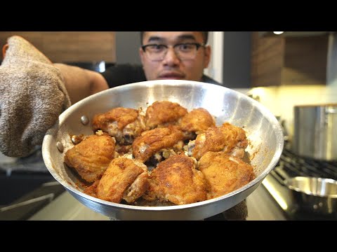 CRISPY PAN FRIED CHICKEN RECIPE