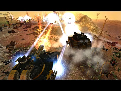 Unification Mod 2021: Hammers of Dorn vs TAU vs Word Bearers vs Orks vs Necrons vs Dark Eldar - DOW