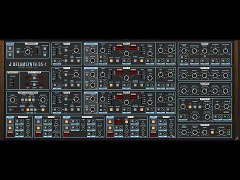 Cherry Audio Dreamsynth DS-1. Ambient patch from scratch.