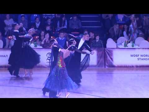 WDSF World Open Standart 1/4 Walts Artem Tarasov - Eva Shanidze