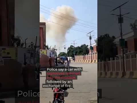 Deadly blast hits mosque at Pakistan police complex