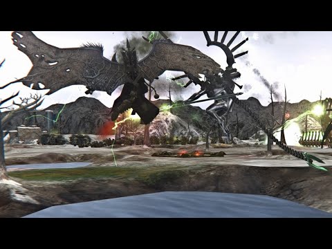 Primarch Mortarion VS C'tan Void Dragon [Warhammer 40,000: Dawn of war Unification mod]