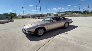 52k-Mile 1992 Jaguar XJS 2+2 V12 Coupe Reverse & Test Drive