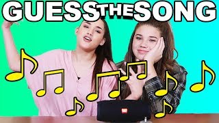 Guess That Song Challenge!  (Madison vs Gracie)