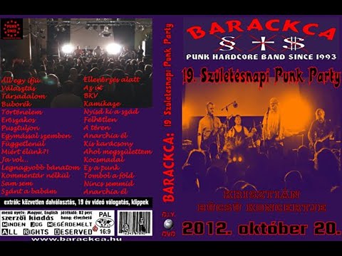 Barackca 19th Anniversary gig (multicam) [ENG, ESP, FRA subtitle] 20-10-2012, Budapest