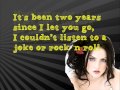 Elizabeth Gillies- You & I - Lyrics Video 