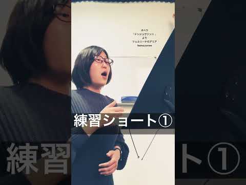音楽学科 【練習ショート①】オペラ「ドン・ジョヴァンニ 」より『Vedrai, carino』