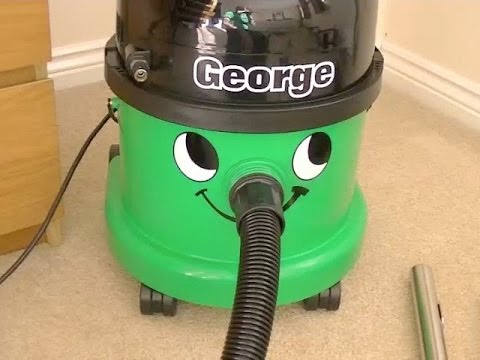 Numatic George GVE 370 Wet/Dry Vacuum Cleaner Demonstration