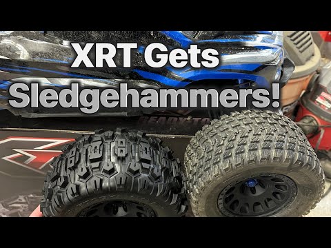 Traxxas XRT Sledgehammers First Run!