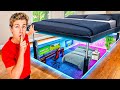 I Built A SECRET Bunk Bed In My Room