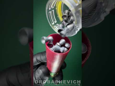 FAKE SHOTGUN CARTRIDGE #training #shot #ammo #asmr #gun #usa #hunting #hunter #buckshot #bullet