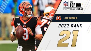 #21 Joe Burrow (QB, Bengals) | Top 100 Players in 2022