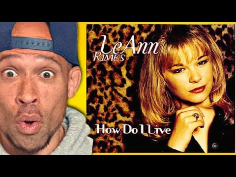 Rapper FIRST time REACTION to LeAnn Rimes - How Do I Live ! Let her COOK!