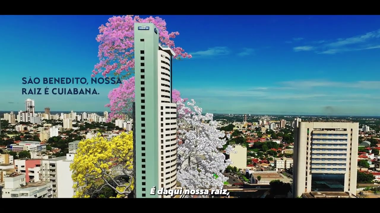 São Benedito - Cuiabá 307 anos. Nossa Raiz é Cuiabana