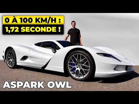 Thumbnail for Essai de l‘ASPARK OWL - 438,7 km/h / 0 à 100 km/h en 1,72s ! by Aspark