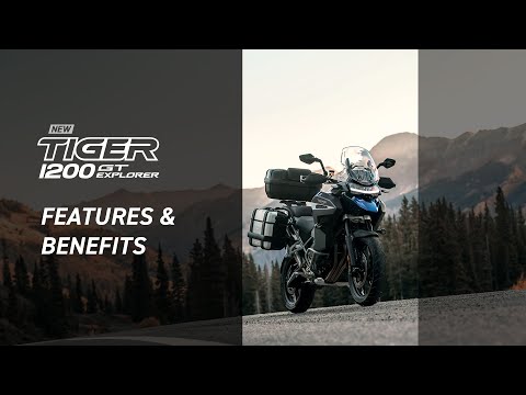 New Tiger 1200 GT Explorer | Features and Benefits