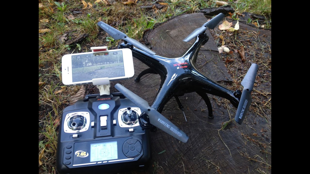 Квадрокоптер Syma X5SW с трансляцией видео, белый