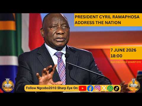 🇿🇦 🔴 LIVE | President Cyril Ramaphosa Addresses the Nation About Foreign Nationals | 7 June 2026