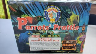 Parrots Prattle (36 shots) Brothers Pyrotechnics
