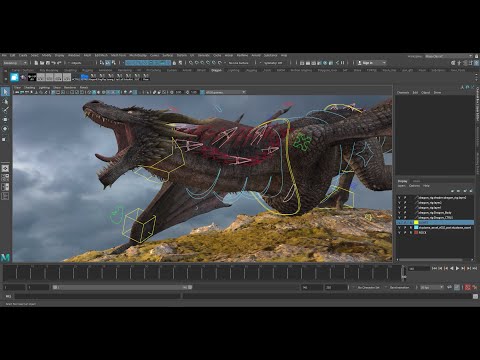 SOPHORIA - Dragon Landing Timelapse