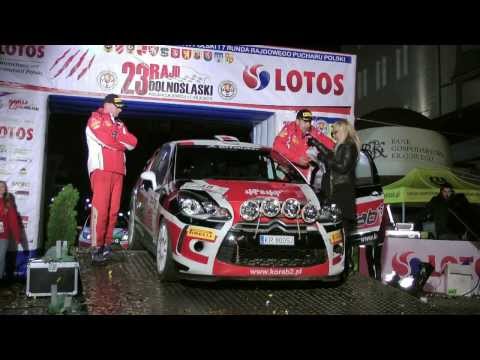 23 Rajd Dolnośląski 2013 - Szymon Kornicki Przemysław Bosek- Citroen DS3 R3