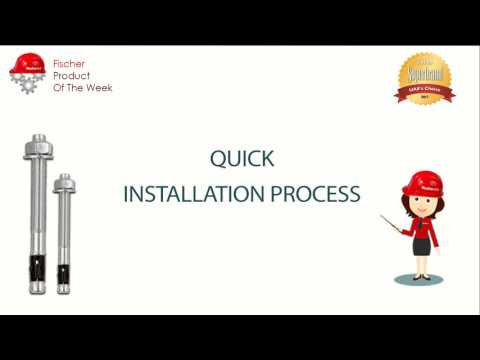 Fischer Product of the week Bolt Anchor FAZ ll