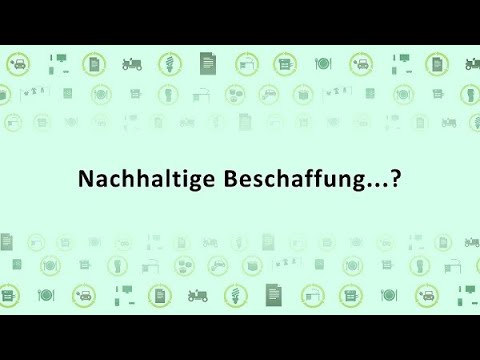 Nachhaltige Beschaffung ist das neue Normal!