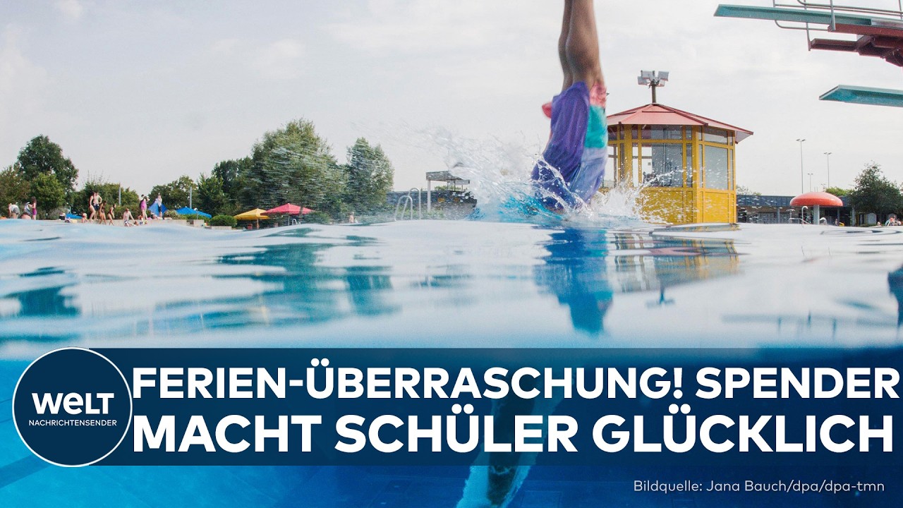DRESDEN: Kostenloser Badespaß! Bis 17 Jahre gratis – Dieser Gönner macht Schülern eine Freude!