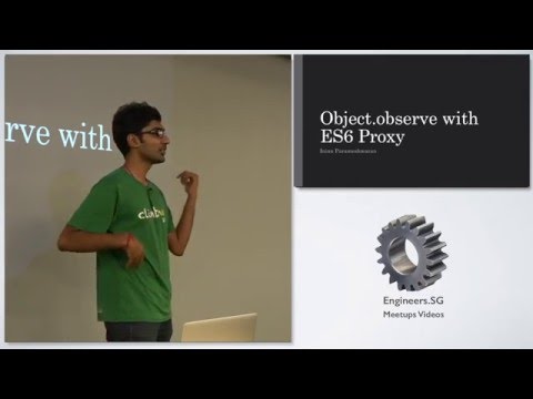 Object.observe with ES6 Proxy