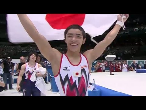 Kenzo Shirai becomes Floor Champ - Universal Sports