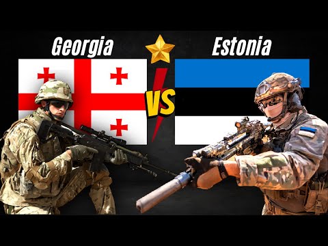 Georgia vs Estonia Military and Country Comparison 2022