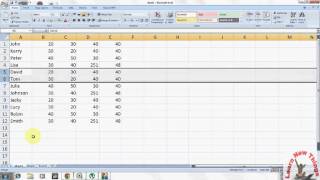 Excel Shortcut Key: How to Hide and Unhide Column and Row in Excel
